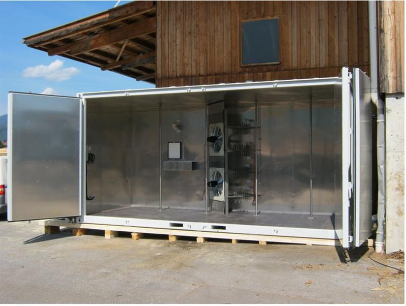 Eberl #TC-12-VW, drying & steaming kiln, (6) drying containers, 2026, new - Image 1