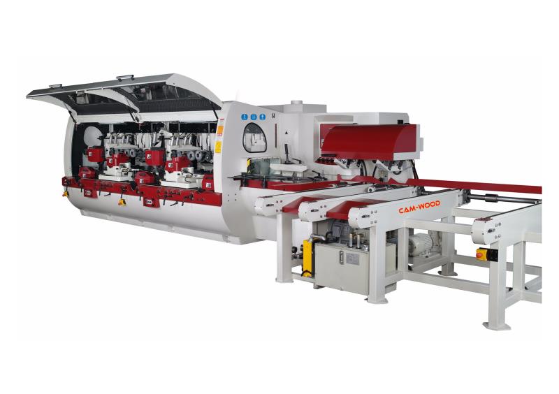 Cam-wood SM623-HSX, feed through moulder, 9" x 6 1/4" working capacity, 9 1/2" min length, 40 mm spindle - Image 3
