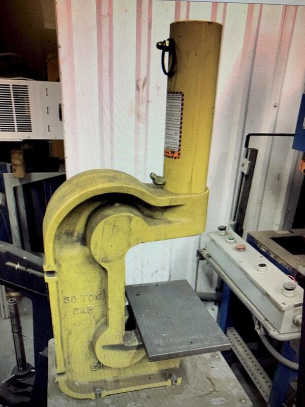 Enerpac, 5-station press system, 30 ton capacity, 1999 - Image 2