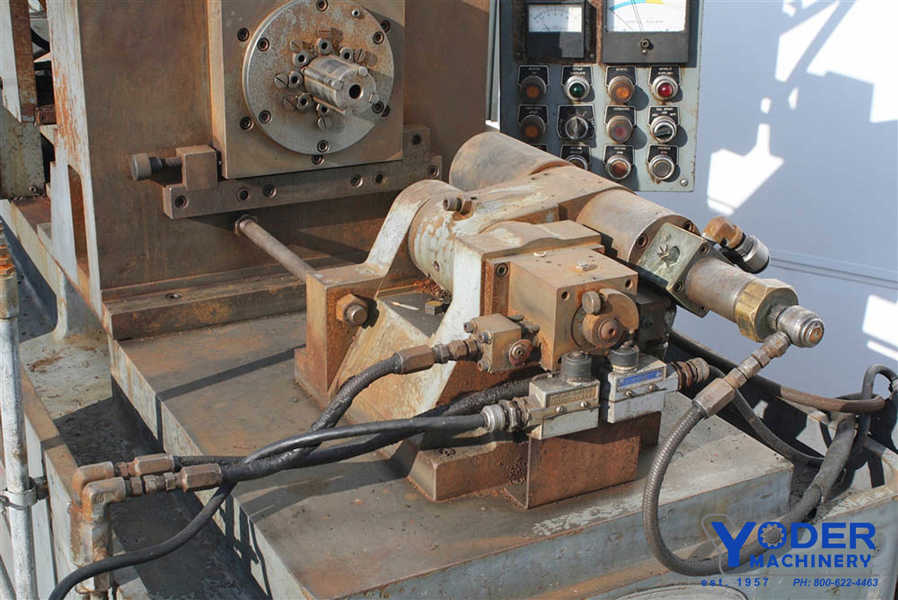 DeHoff #FC-4050, gun drill, 12" stroke, 20" x25" table area, 15 HP, variable feed, #54086 - Image 4