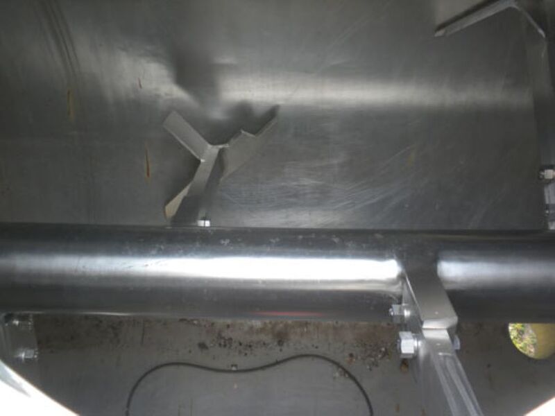 Littleford #VT-4000, Stainless Steel plow/plough blender/mixer, 54" diameter x 121" straight side, VFD - Image 4