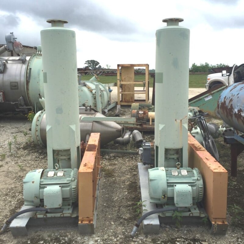 1199 cfm, 15 psi, Roots #412 RAM-J, rotary lobe blower, 30 HP, 230/460 V., 1760 RPM - Image 2