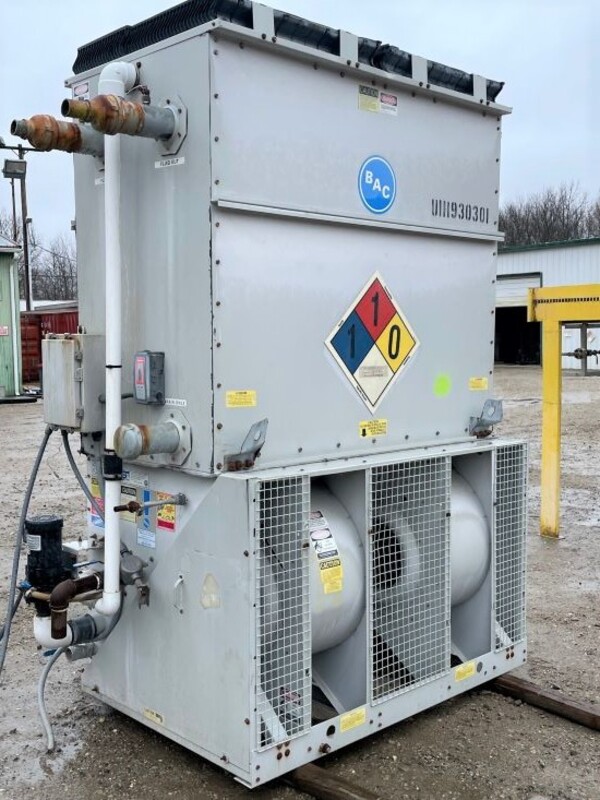 21 Ton, Baltimore #VF1-018-42H, aircoil cooling tower - Image 2