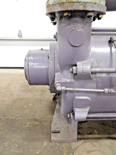 Busch #LB-3008, liquid ring gas high vacuum pump, 2 stage, remanufactured by Armstrong Pump & Service - Image 6