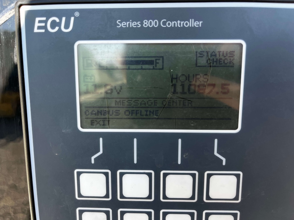 110 KW Multiquip #DCA125SSJU4i, standby, sound attenuated enclosure, Tier 4i, 11067 hours, 2014, $37k - Image 7