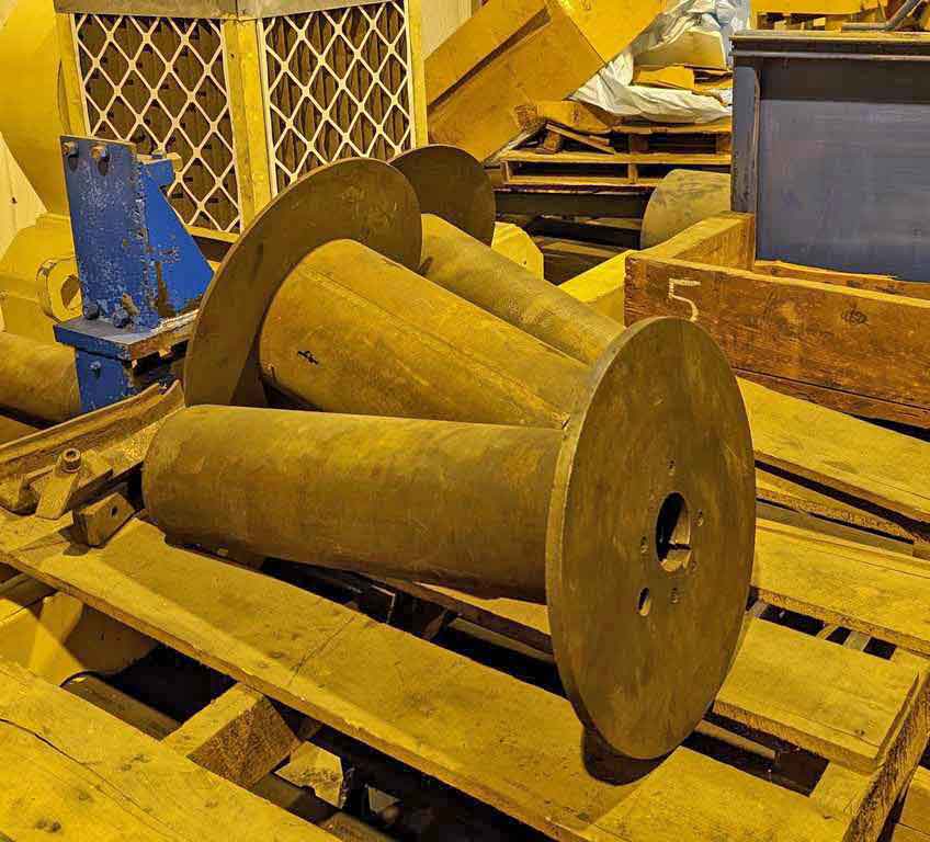 Ruesch, recoiler drums, 6" & 8" diameters (3 available) - Image 2