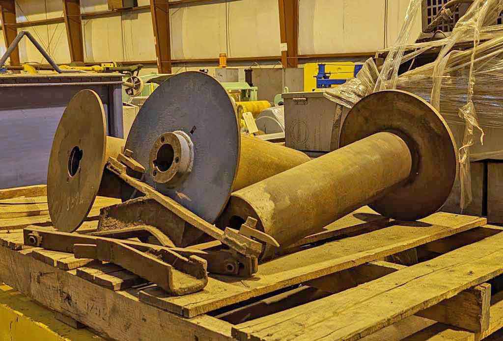 Ruesch, recoiler drums, 6" & 8" diameters (3 available) - Image 3