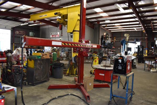 10' x 10' WeldWire Co., welding maniulator, 10' vertical lift, 10' horizontal reach, Lincoln subarc package - Image 4