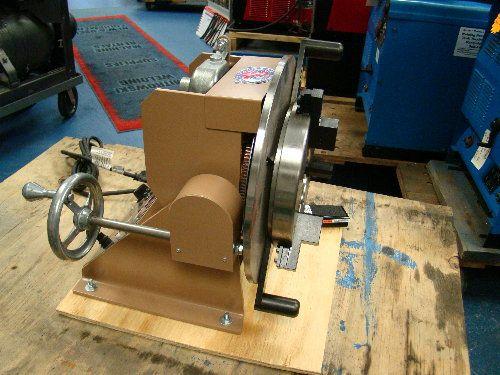 200 lb. MBC #BP-2, benchtop positioner, 7" chuck, hand crank manual tilt, 120 V. - Image 8