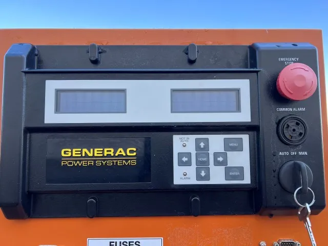 60 KW Generac #7900030100, diesel generator, open, 120/240 Volts, 859 hours, 2006, #89588 - Image 5