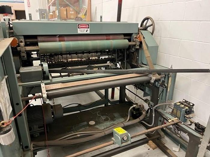 Elsner #36EZ, 36" automatic rewinder, 3 spindle turret rewind design, s/n #1093 - Image 2