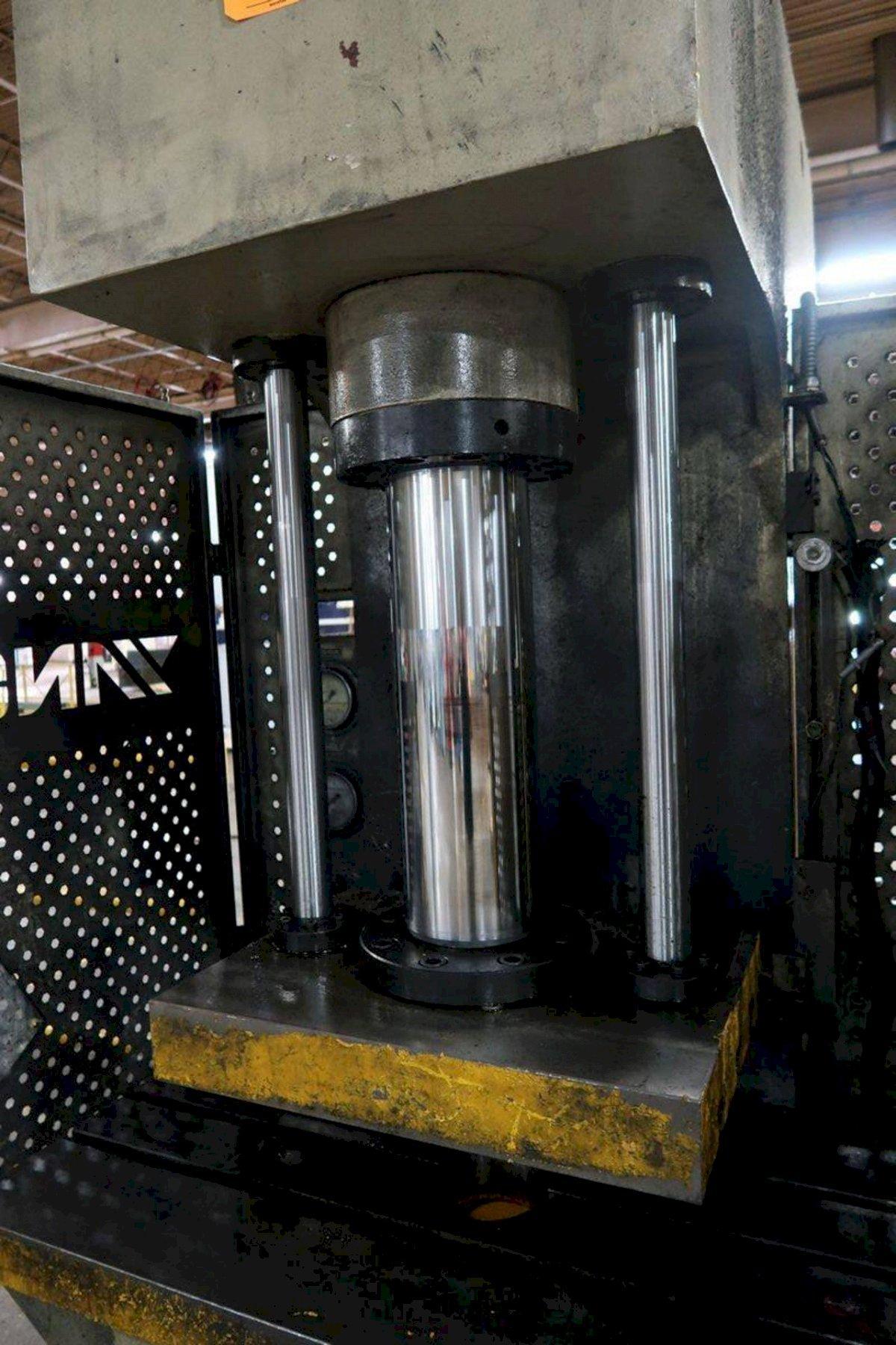 63 Ton, Yangli #YL41-63 63, hydraulic press, 19.6" stroke, 12.5"throat, 39.3" daylight, 2-post guided ram - Image 4