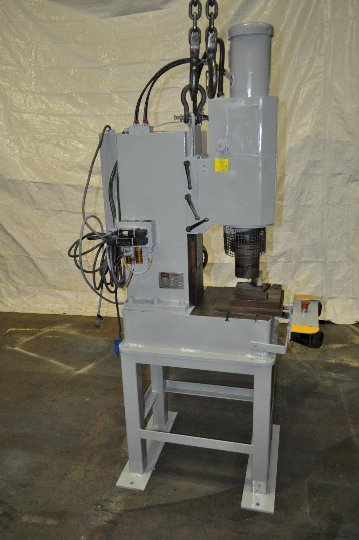 VSI #TM-23, riveter, 06" - .62" diameter capacity, 9" throat, Allen Bradley Panel View 300 - Image 8