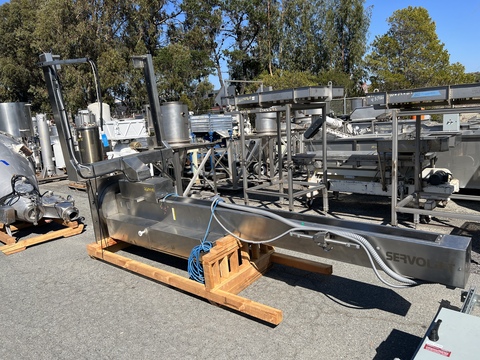 Bin lift elevator, Servolift #11169, Stainless Steel, explosion proof, 12' high, rotating base, 2019 - Image 6