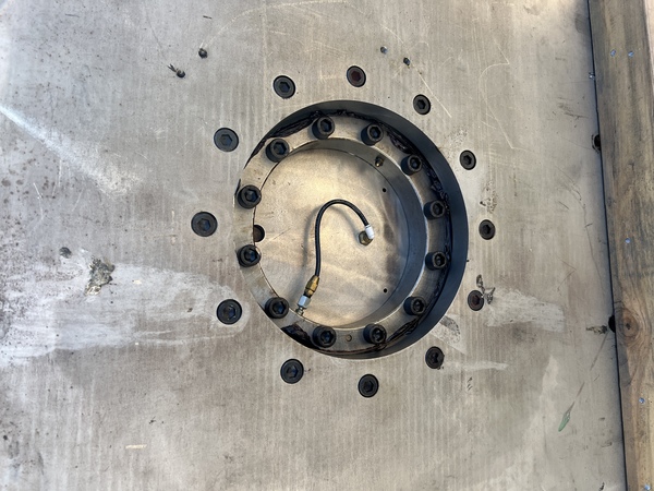 Bin lift elevator, Servolift #11169, Stainless Steel, explosion proof, 12' high, rotating base, 2019 - Image 10