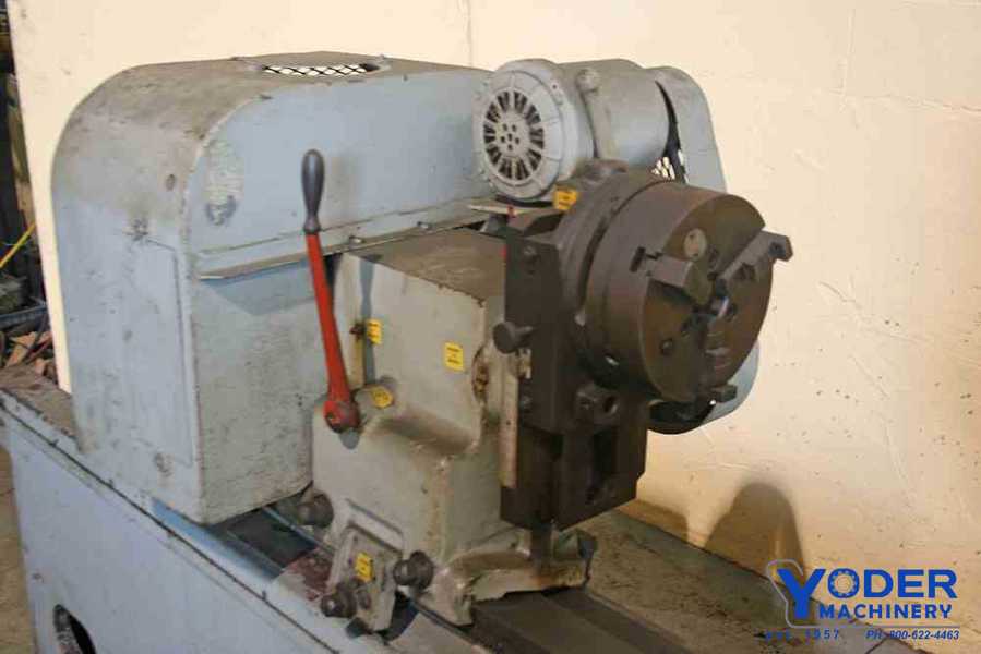 22" x 90" Van Norman #467, crank shaft grinder, 30" grinding wheel, 8" chuck, #51717 - Image 5