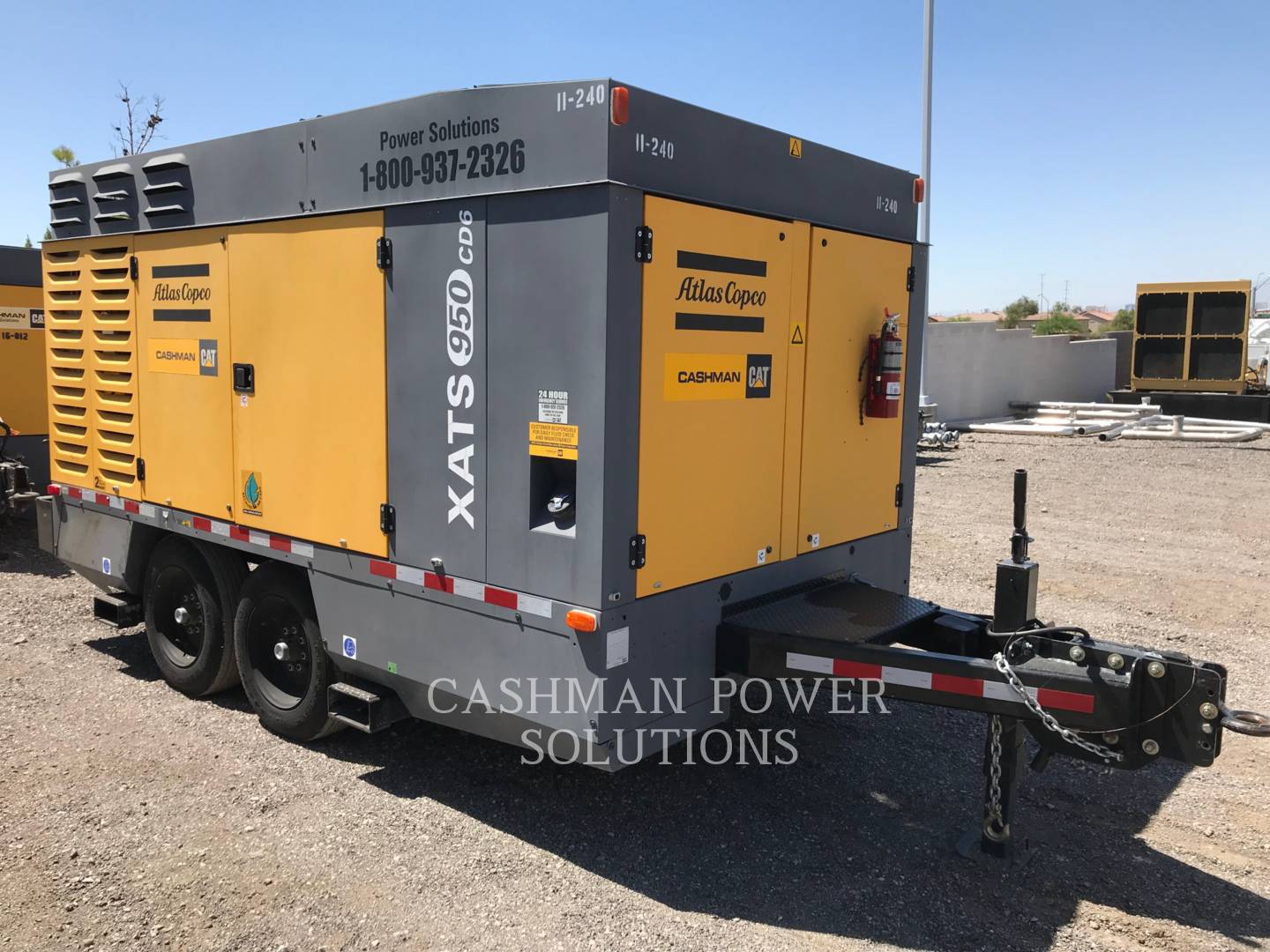 Atlas-Copco #XATS950CD6, compressed air, 12646 hours, S/N: APP151500, 2011 - Image 2