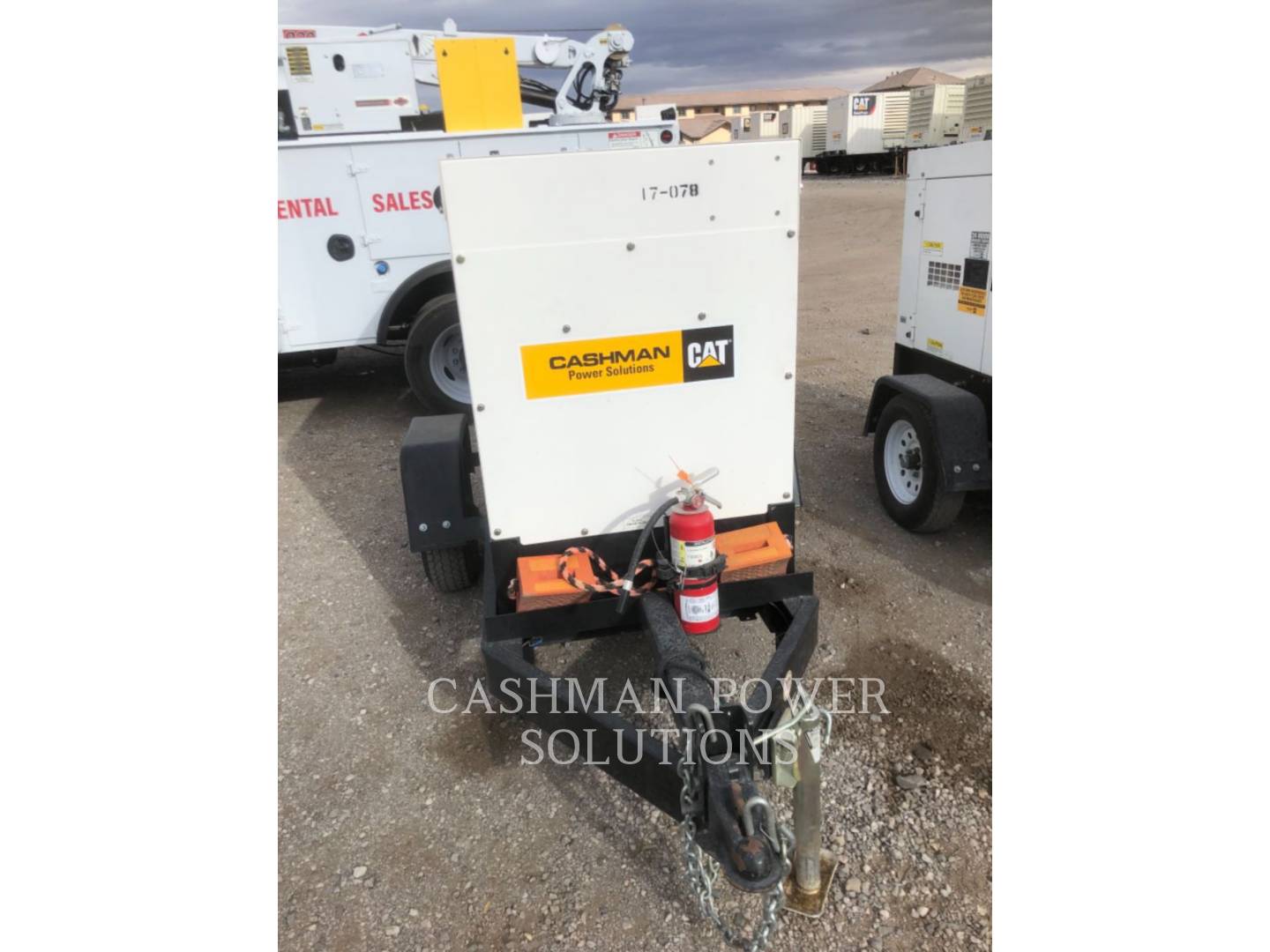 20 KW Multiquip #DCA25, mobile diesel generator set, 1800 RPM, 480 Volts, 14485 hours, 2017 - Image 2