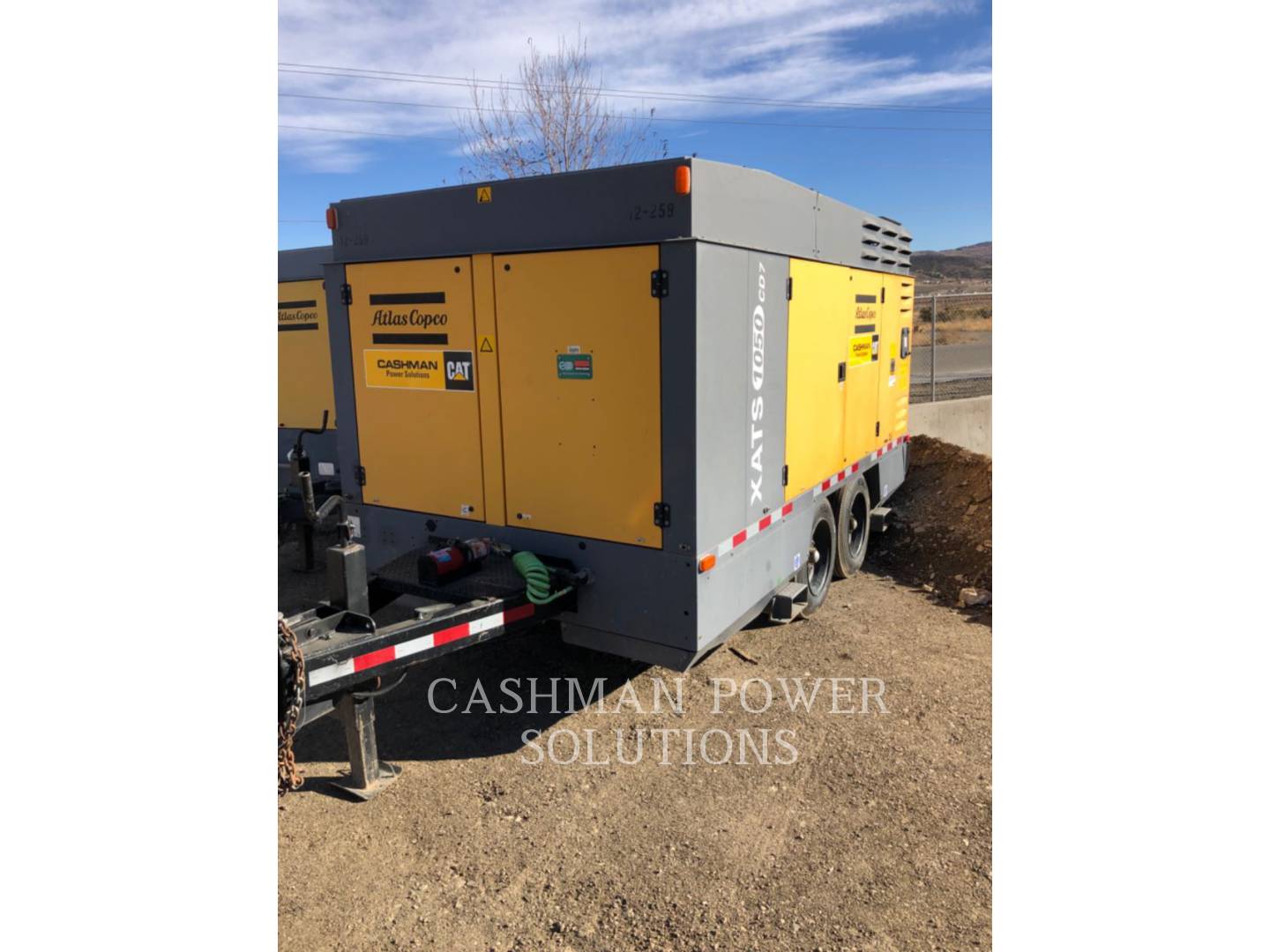 Atlas-Copco #XATS1050, compressed air, 6216 hours, S/N: APP221492, 2012 - Image 1