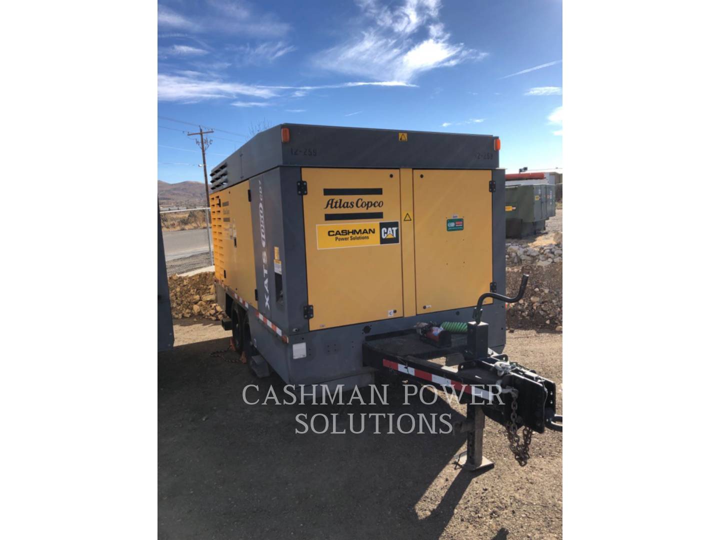 Atlas-Copco #XATS1050, compressed air, 6216 hours, S/N: APP221492, 2012 - Image 2