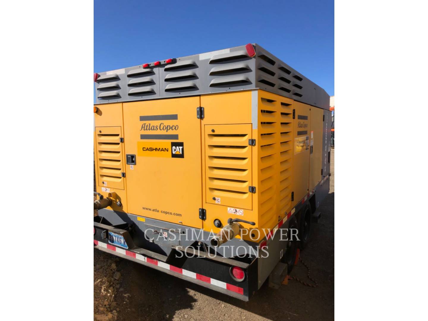 Atlas-Copco #XATS1050, compressed air, 6216 hours, S/N: APP221492, 2012 - Image 4