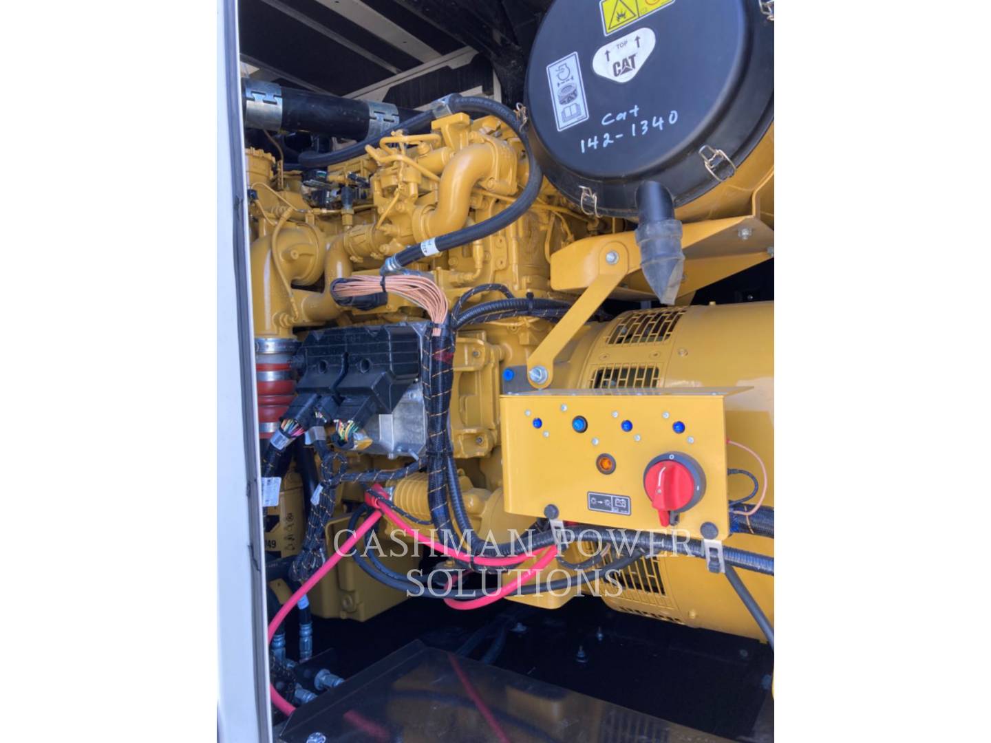 375 KW Caterpillar #XQ425, mobile diesel generator set, 1800 RPM, 480 Volts, 8564 hours, 2019 - Image 5