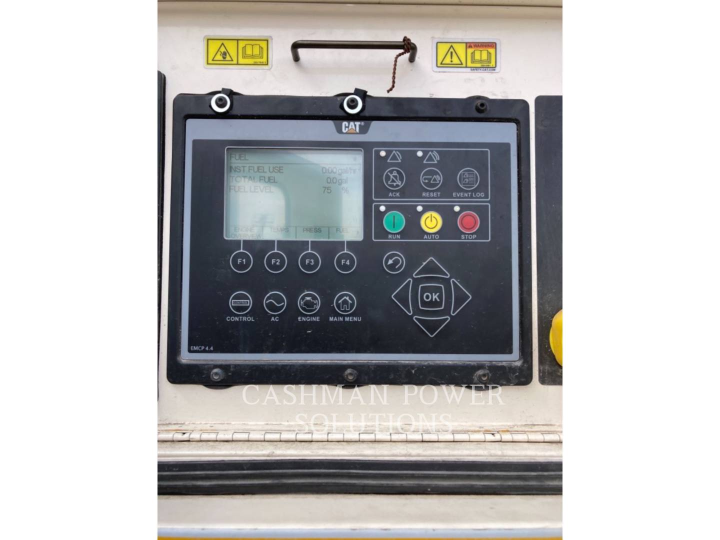 375 KW Caterpillar #XQ425, mobile diesel generator set, 1800 RPM, 480 Volts, 8564 hours, 2019 - Image 7