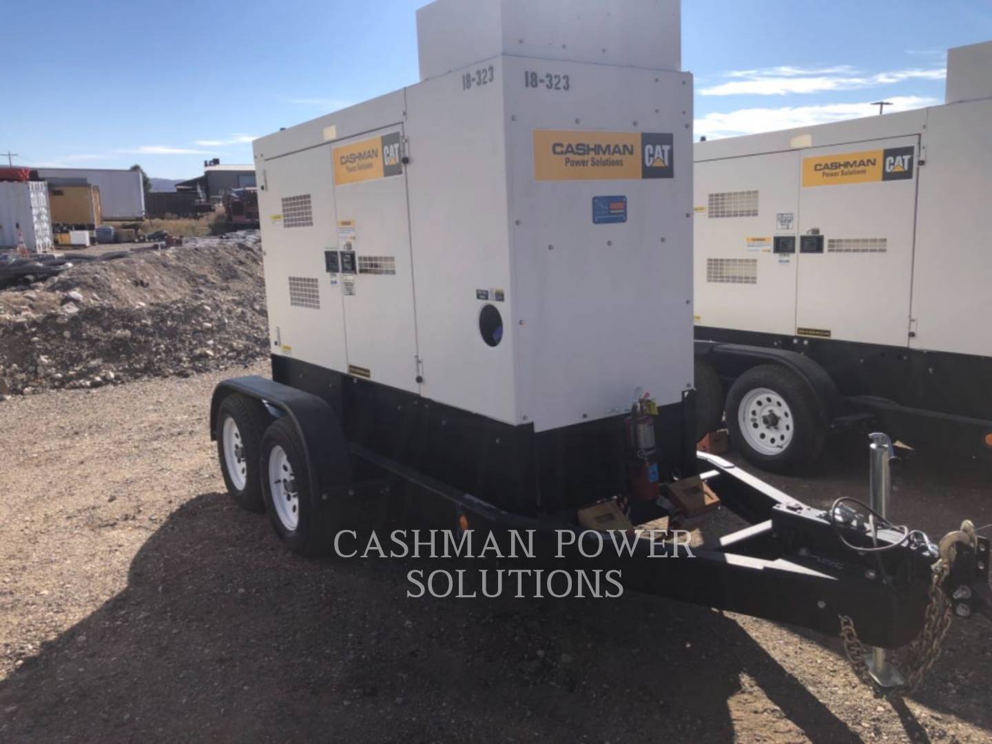 55 KW Multiquip #DCA70, mobile diesel generator set, 1800 RPM, 480 Volts, 9926 hours, 2018 - Image 2