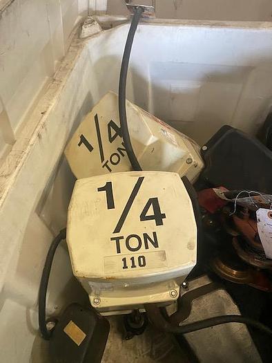 .2 Ton, Coffin / Demag #JLC, Chain Hoist, (3) Coffin & (1) Demag - Image 3