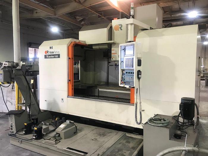 Victor #VCenter-165, vertical machining center, 40 automatic tool changer, 65" X, 33.4" Y, 33.4" Z, 6000 RPM - Image 1