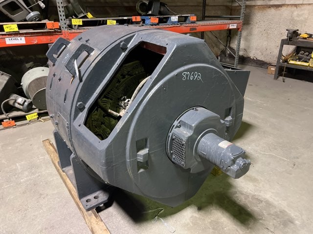 800 HP 1200 RPM General Electric, Frame 7512, DPFVBB, 500 VA - Image 2