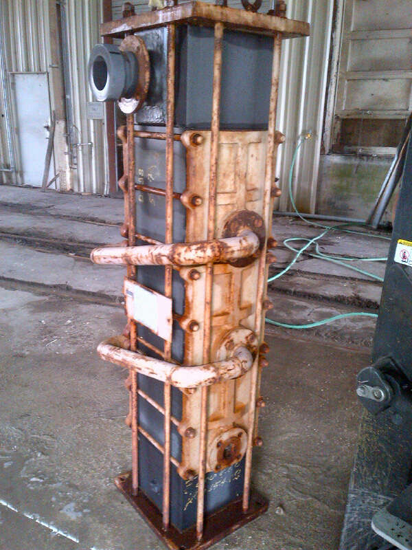 46 sq.ft. American Vicarb Corp graphite block, 75 psi/75 psi Vicarb EC3, #0542304 - Image 8
