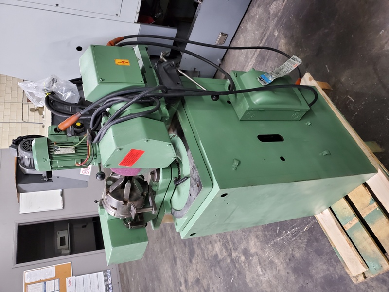 2" Brierley #ZB50, drill grinder, grinding wheel guard, on cabinet base - Image 2