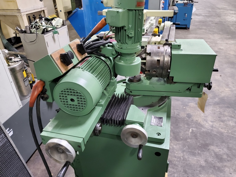 2" Brierley #ZB50, drill grinder, grinding wheel guard, on cabinet base - Image 4