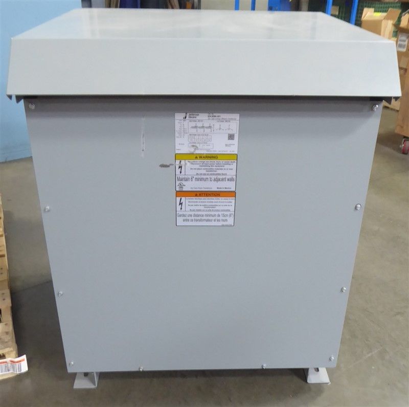 150 KVA 400Y/231 Primary, 208Y/120 Secondary, Jefferson, dry type, class AA - Image 1