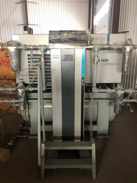 118 cfm, 132 psi, Atlas Copco #GA22, air compressor, 30 HP, s/n AP1468565,2014 - Image 1