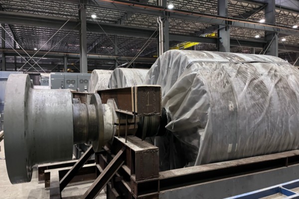64" Hot plate rolling mill, 4-Hi, completely rebuilt by Danieli, 2010 - Image 4