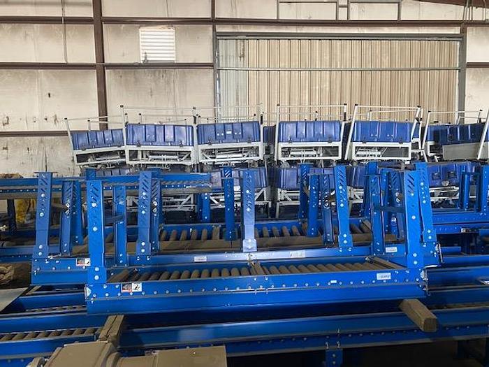 Lewco Gravity Flow Roller Conveyors, 2-1/2" rollers, 2016 - Image 5