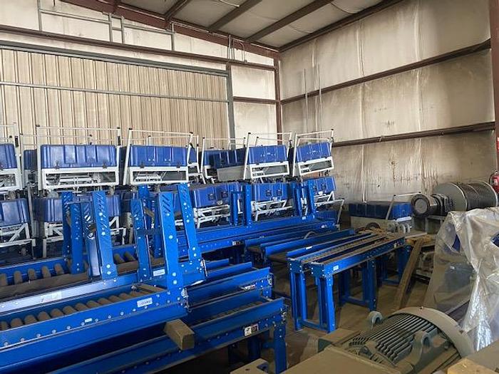 Lewco Gravity Flow Roller Conveyors, 2-1/2" rollers, 2016 - Image 6
