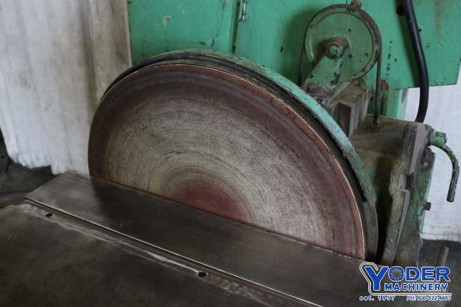 Gardner #16, disc grinder, 24" wheel, 2" spindle diameter, 31" x15" table, 5 HP, #73194 - Image 5