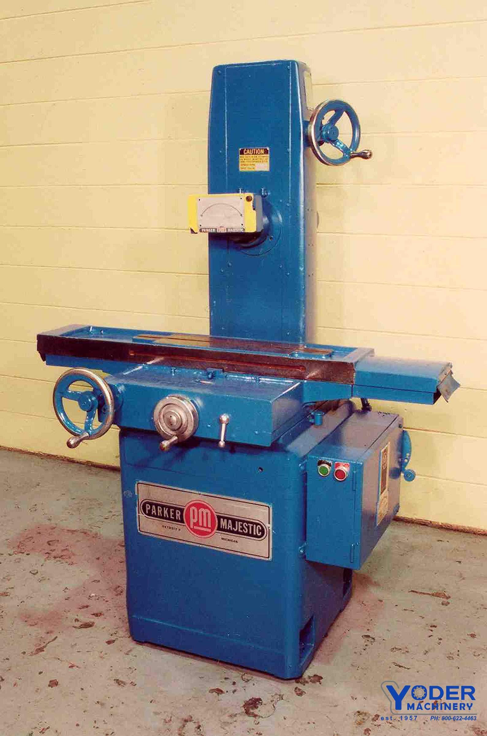 6" x 18" Parker #2Z, magnetic chuck, 7" x 1-1/4" x 5/8" wheel, 1974, #16399 - Image 1