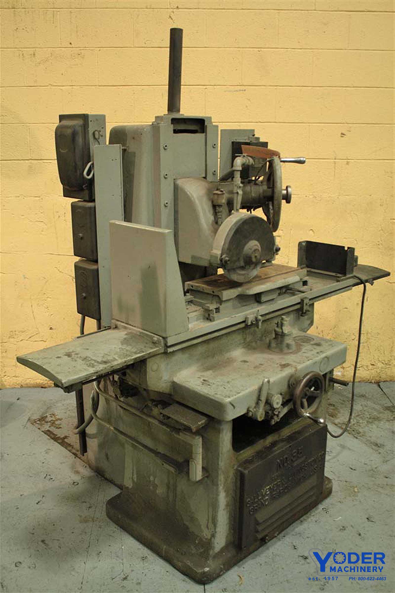 8" x 24" Gallmeyer & Livingston #35, surface grinder, electromagnetic chuck, 10" x 1" wheel, #56488 - Image 1