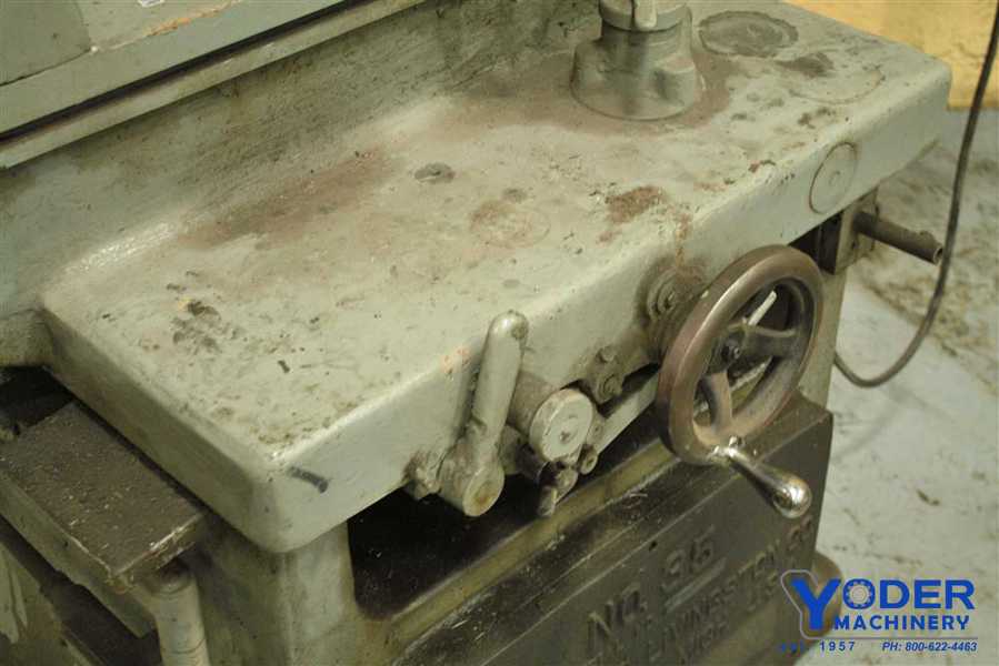 8" x 24" Gallmeyer & Livingston #35, surface grinder, electromagnetic chuck, 10" x 1" wheel, #56488 - Image 3