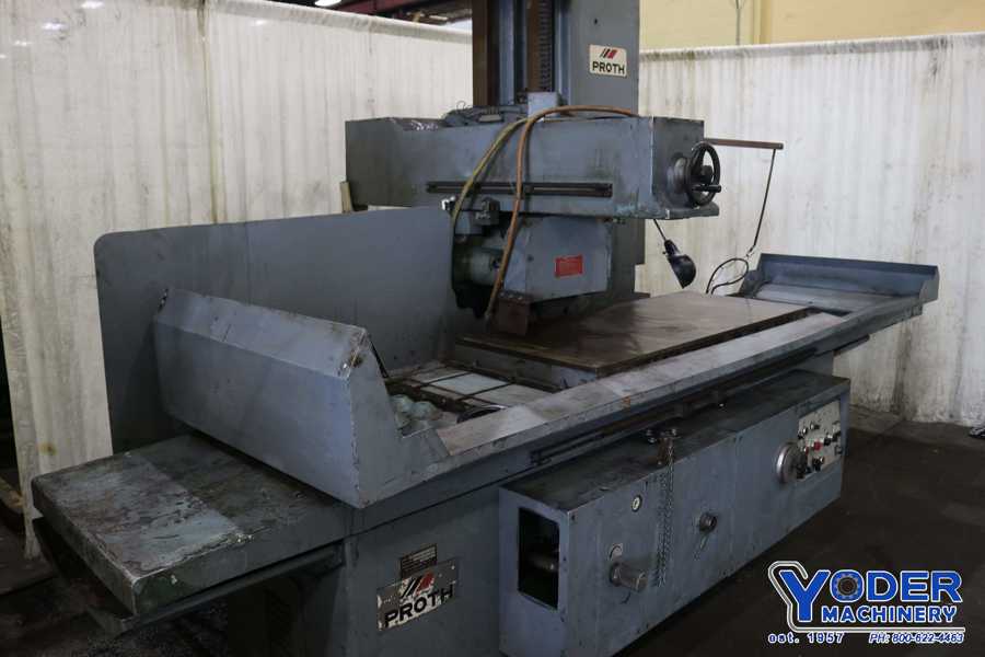 Proth #PSG176160AHR, surface grinder, 25-3/4" x59-1/2" EMC, hydraulic tank, #73172 - Image 4