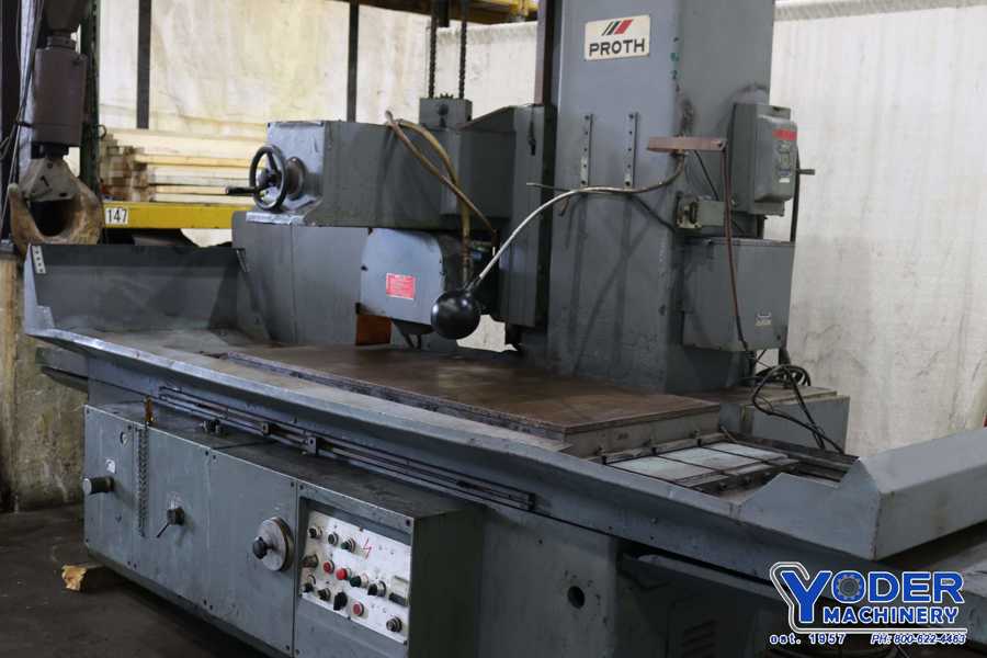 Proth #PSG176160AHR, surface grinder, 25-3/4" x59-1/2" EMC, hydraulic tank, #73172 - Image 7