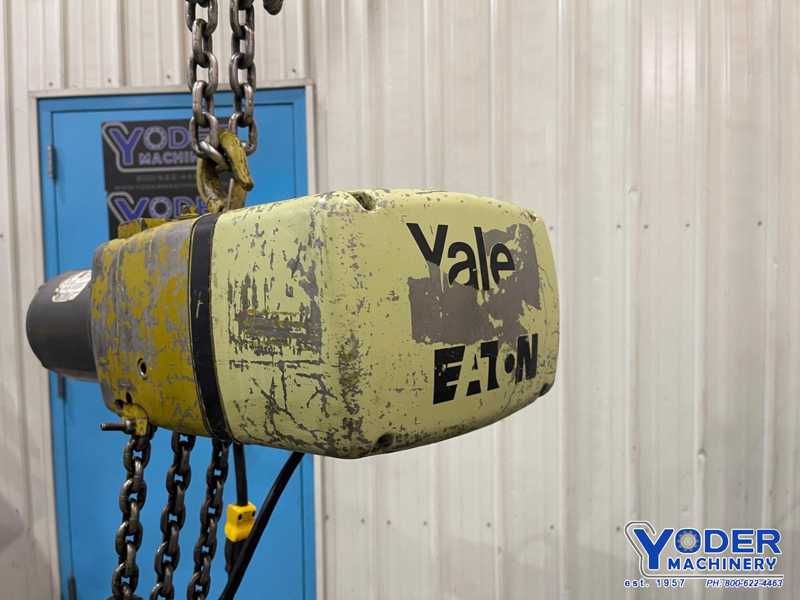 1 Ton, Yale Yale Eaton hoist, 115/230 V., 1 phase, pendant Control, #74837 - Image 3