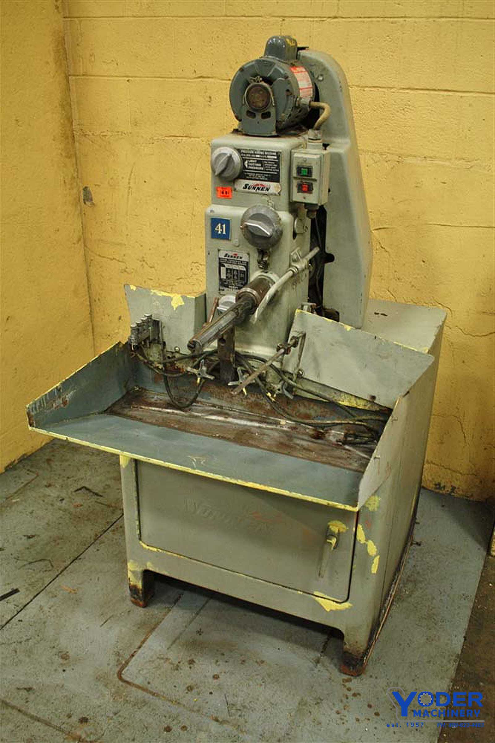 Sunnen #MBB-1650, hone, 1/2 HP, single phase, serial #52177, #56796 - Image 7