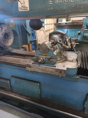 Barber-Colman #16-56 type A, gear hobber, 16" dia., 56" part length w/66" shaft length, s/n 2816 - Image 4