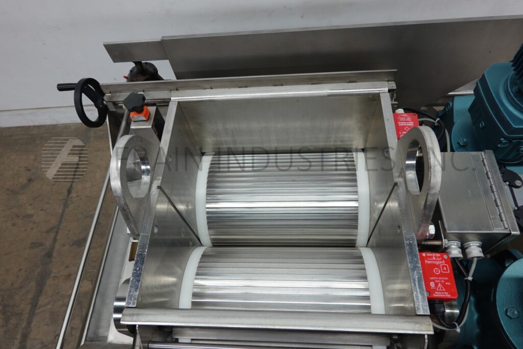 APV #0209/16/1, automatic rotary bar roller press, mounted on 4 leg base frame - Image 2