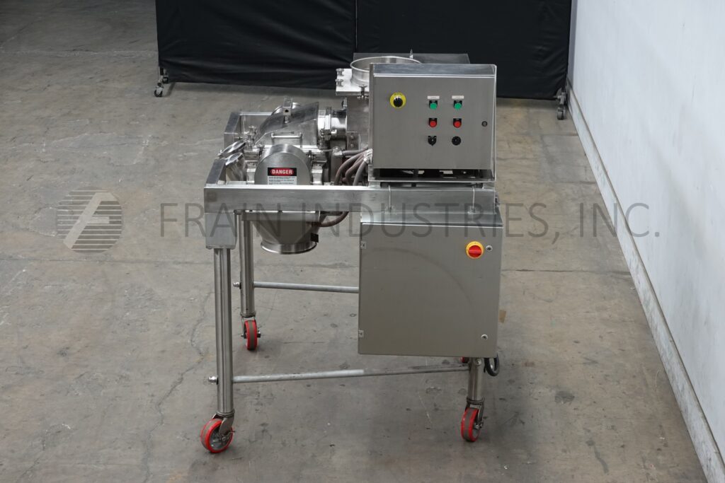 Fitzpatrick #DKA012, Stainless Steel hammermill, 32 fixed knife/impact blades, 15 HP, mounted on Stainless - Image 3